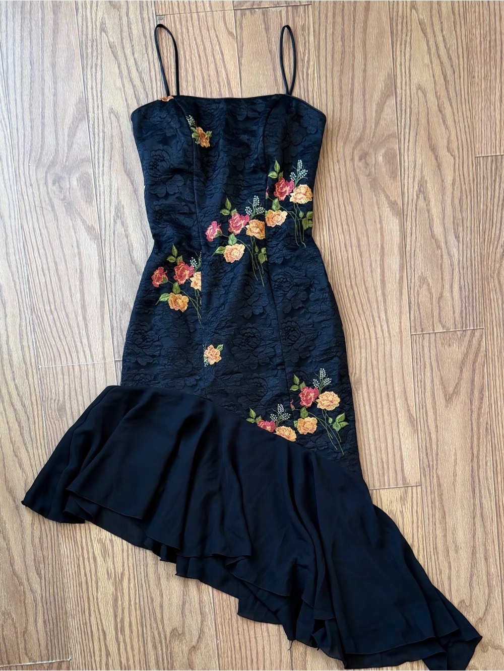 Matilde Cano vintage black dress